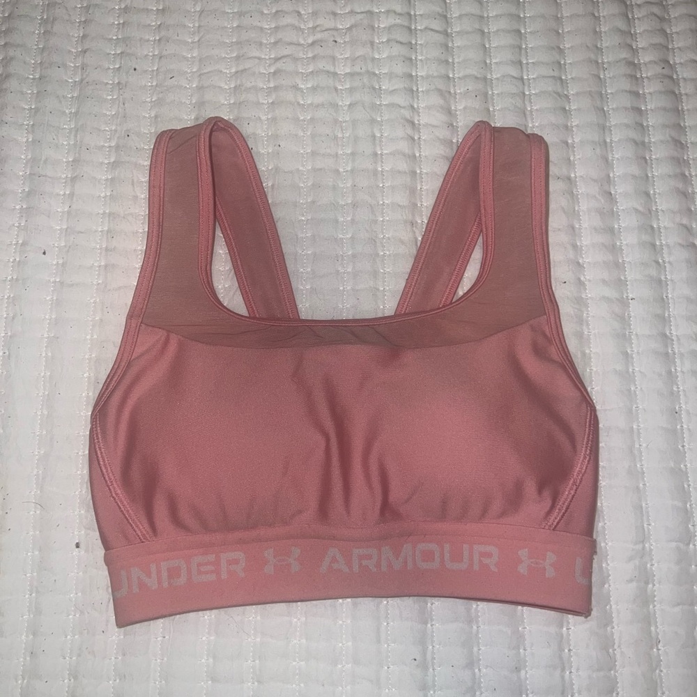 Under Armour Women's Pink Sports Bra